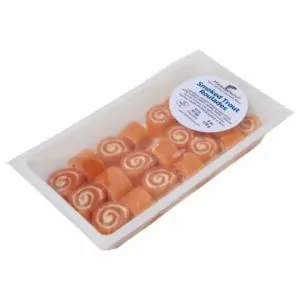 Smoked Trout Roulades and Spirals