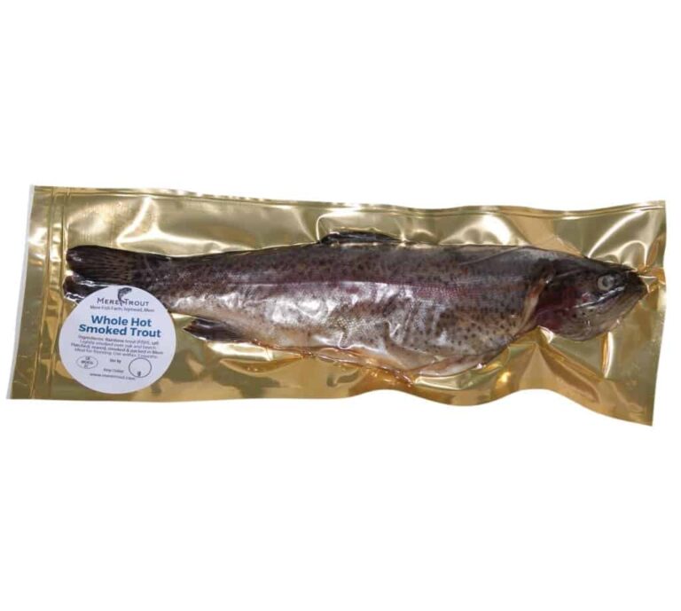 Hot Smoked Rainbow Trout Whole (170 g / 6oz min)